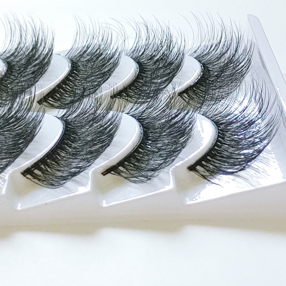 5 pairs mink Wispy Lashes - Picture 1 of 6